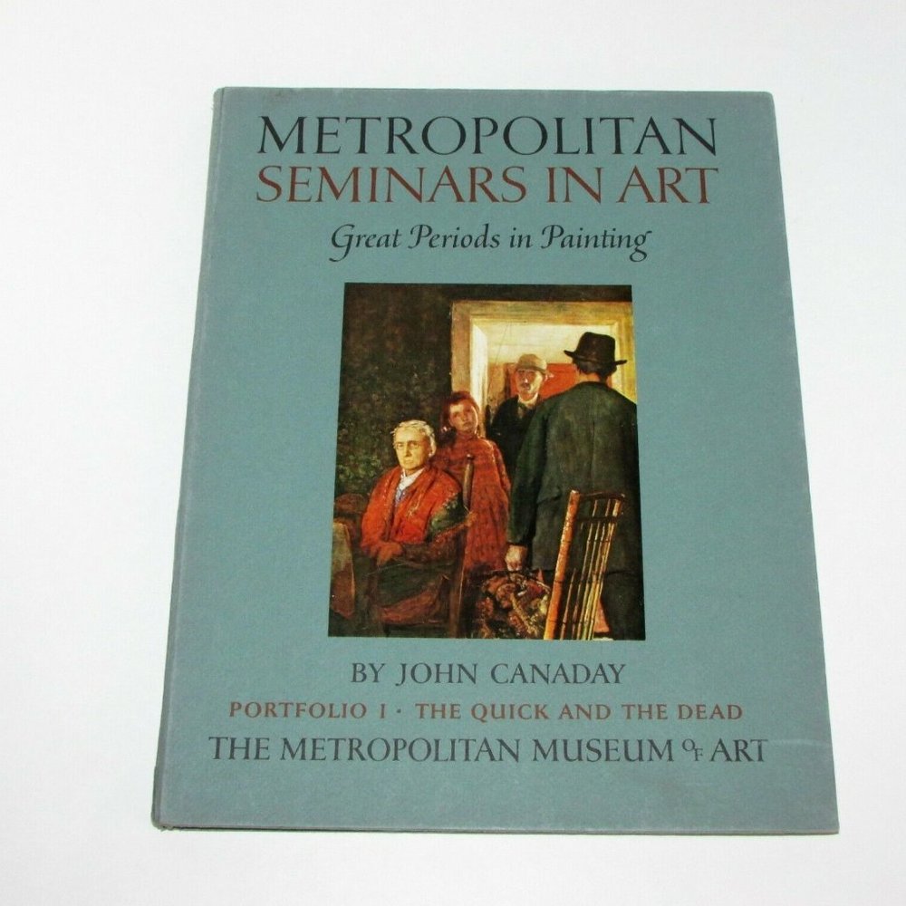 1960 Book & 12 Prints METROPOLITAN MUSEUM OF ART SEMINARS PORTFOLIO I Vintage